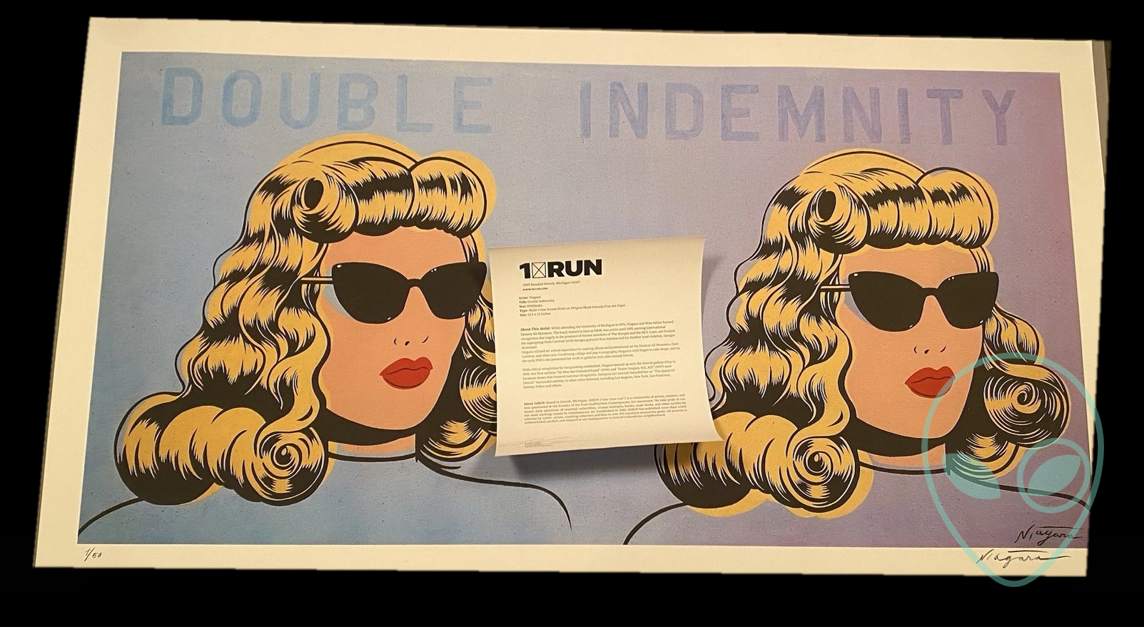 Niagara — “Double Indemnity” art print