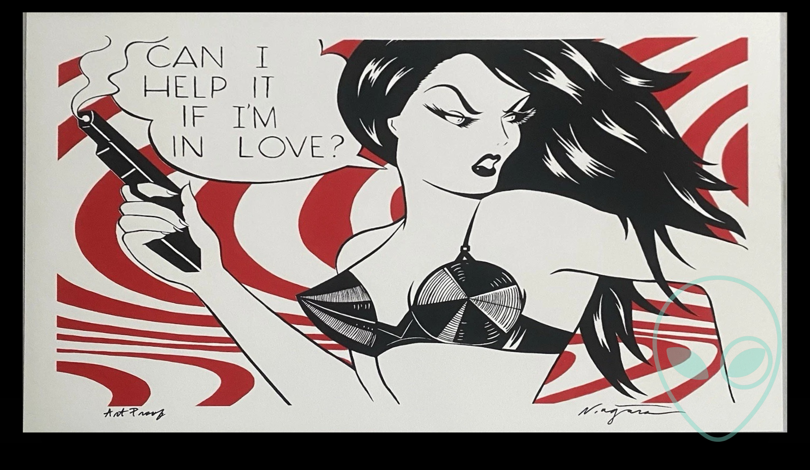 Niagara — “Can I Help It If I’m In Love?” art print