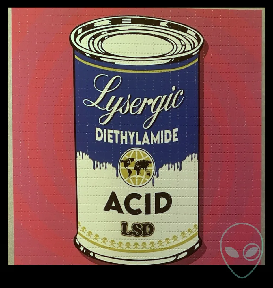 Denial — “Super Soup Pink Trip” blotter art print