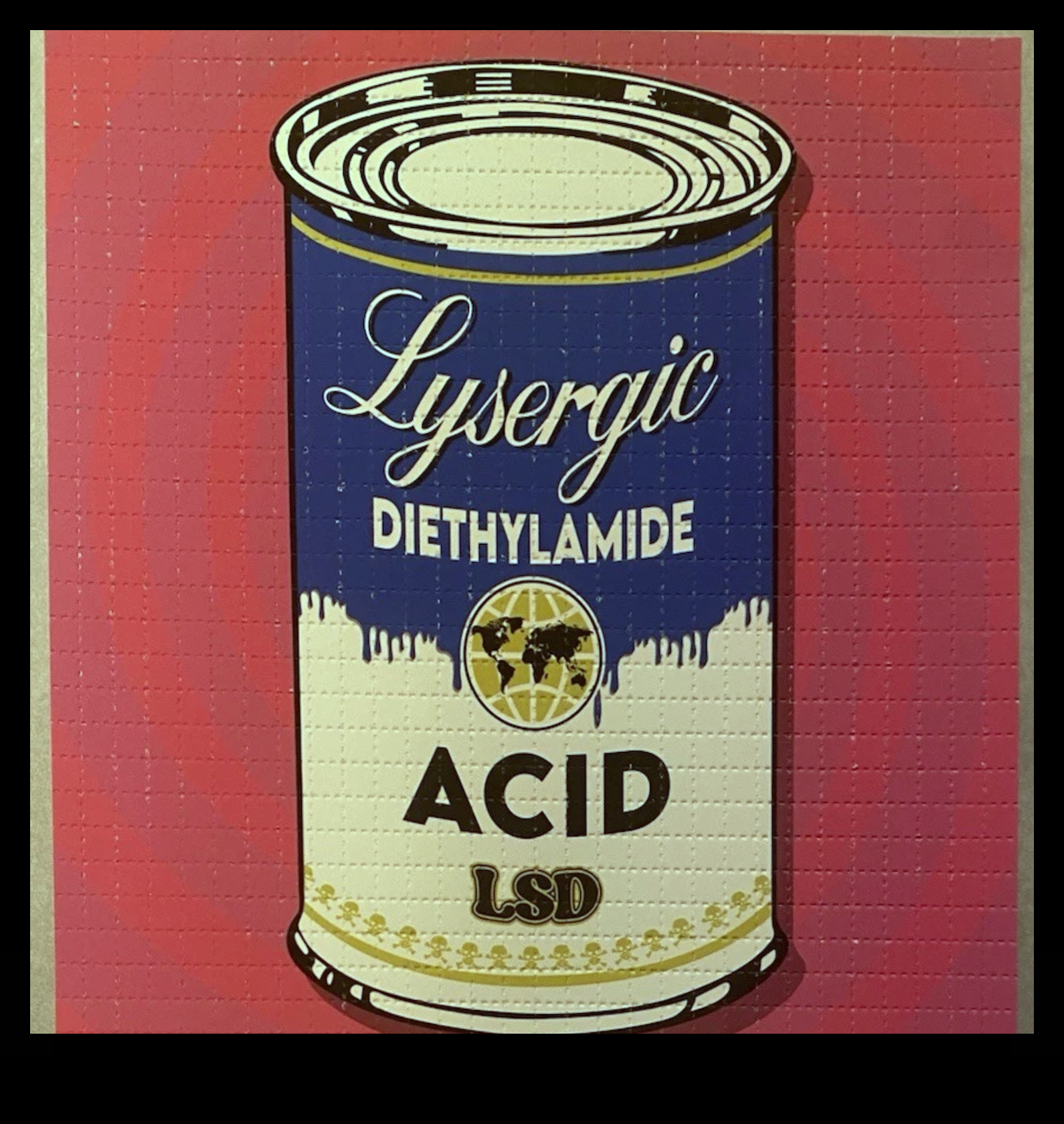 Denial — “Super Soup Pink Trip” blotter art print